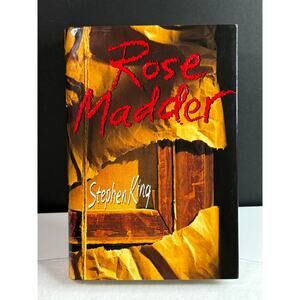 Stephen King Rose Madder First Edition Hardcover Viking 1995 with Dust Jacket